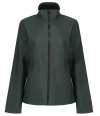TRA629/RG628 Women's Ablaze Printable Softshell Dark Spruce / Black colour image